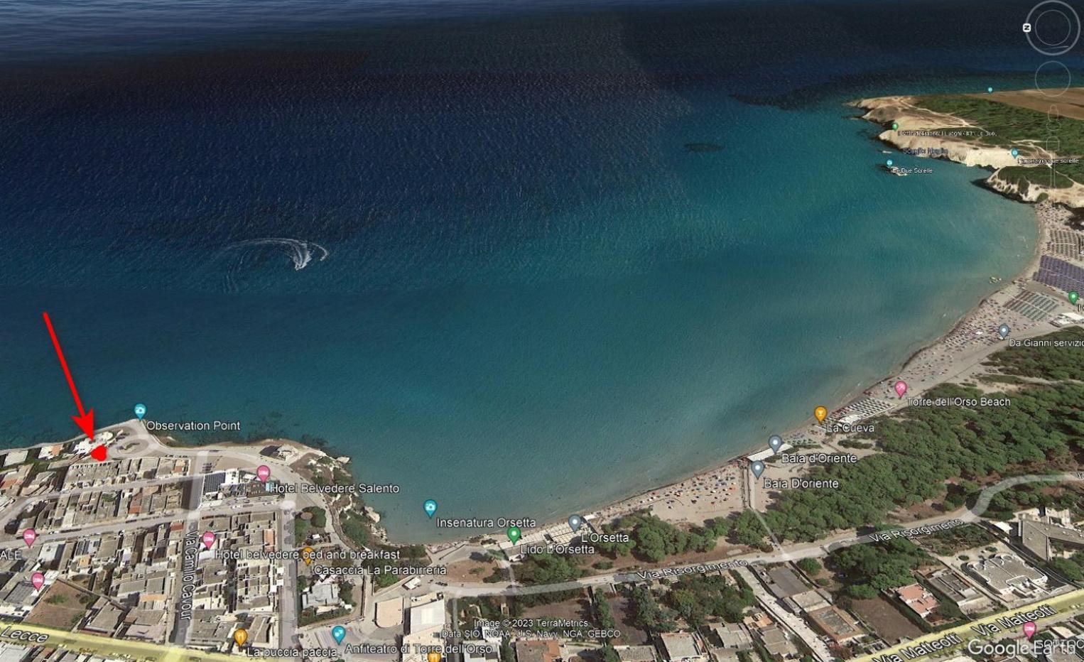 토레 델 로소 Terrazza Sul Mare 빌라 외부 사진